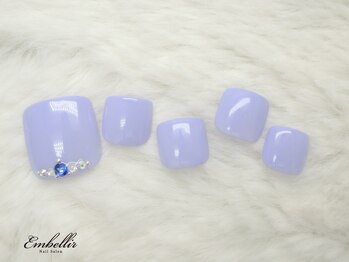 アンベリール 横浜店(Embellir)/(470)シンプルフットネイル