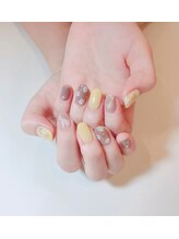 ストーリーアイラッシュアンドネイル(Story)/春色ネイル♪