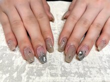 ビューティービースト フォー ネイルアンドアイラッシュ 松浜店(beauty:beast)/ラメラインネイル☆