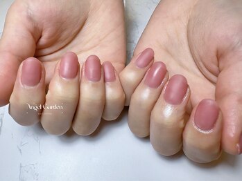 エンジェルガーデンネイル 池袋店(Angelgarden nail)/マットワンカラー