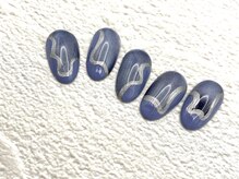 ラウレアネイル(Laule’a Nail)/【定額】ニュアンスネイル 青