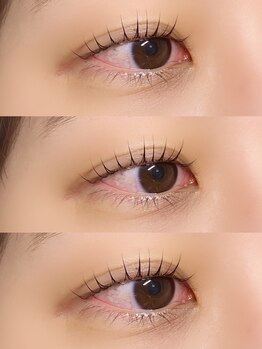 ノンノ(non-no)の写真/【カラーフラットラッシュ】や【パリジェンヌor似合わせまつげパーマ】で自然で美しい抜け感のある目元へ♪