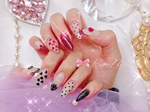 ワンホンネイル 新宿(Rumi Nail)/ハロウィン定額コース/ハート