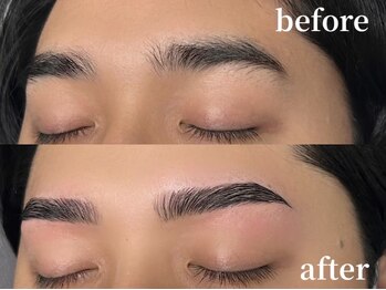エムズアイブロウ 大和西大寺(M’sアイブロウ)/メンズハリウッドブロウリフト