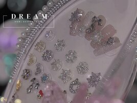 雪の結晶ネイル#冬ネイル#新宿