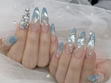 テネル 横浜(tener)/>>水色ネイル◎