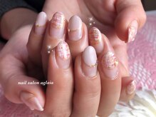 ネイルサロン アグライア(aglaia)/ツィードネイル♪