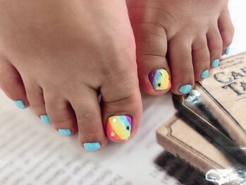 ネイルサロン ヒルズ(nail salon Hills)/フットジェルセット￥７１１０～