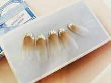 サロン アウラ(salon AULA)/ガラスフレンチネイル