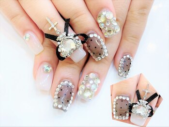 ネイルコレクション ピンク(Nail Collection Pink)/スカルプ放題★ハートチャーム