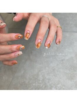 プチナノ(petitnano)/ニュアンスorフレンチネイル