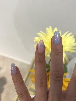 ムーイ 外苑前(mooi.)/pastel cheek nails