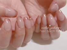 リル(RIRU)/ピンクゴールドミラーフレンチ