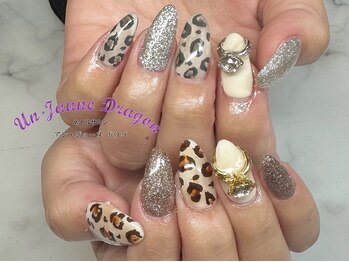 アン ジョーヌドラゴ/【自爪ネイル】秋ネイル