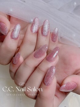 シーシーネイルサロン 池袋(C.C.Nail salon)/キャツアイネイル.