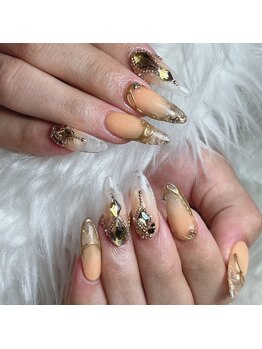 クロスネイル 渋谷店(CROSS nail)/大人ゴージャスネイル