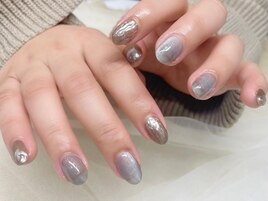 ニュアンスネイル/ブルージュ