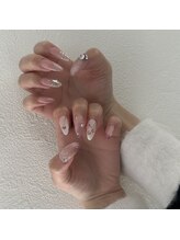 アール(R)/さくらんぼネイル