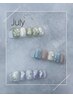 【HAND】他店オフ無料！7月定額アート￥8400