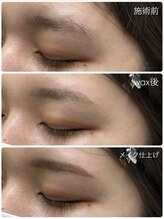 ブレスヘアー アイラッシュ(Breath hair eyelash)/美眉スタイリング wax メイク込