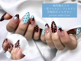 【海外風】サマーネイル