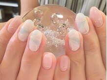 ネイルサロンオーパス(OPUS)/シースルーフラワー