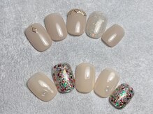 ラッキーネイル(lucky nail)/シンプルデザイン