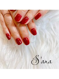 ワンカラーネイル¥6600