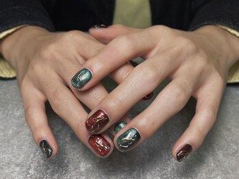 オムネイル 渋谷(HOMME NAIL)/デザインネイル ¥7.100