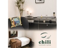 chili eyelash salonの雰囲気（海外のアパートメントのような店内です♪）