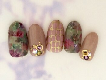 テテ ネイル(tete nail)/シックボタニカル×クロコ!