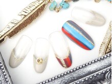 ネイルズガッシュ 大森駅前店(NAILs GUSH)/＊モードストライプ＊