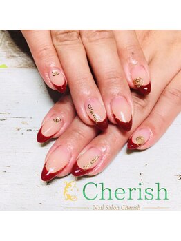 ネイルサロン チェリッシュ(nail salon Cherish)/シンプルフレンチ