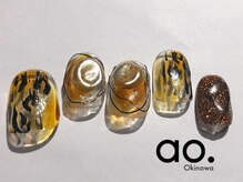 アオ おもろまち(ao.)/85min/アニマル Nail ao.沖縄