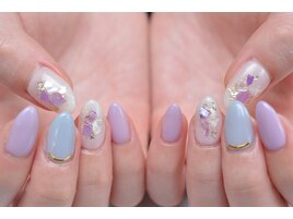 上品シェルネイル8140円