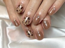 ディアネイル(dear.nail)/レオパードネイル