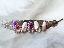 ラウレアルア(Laure’a lua)/大判押し花 マグネット ミラー