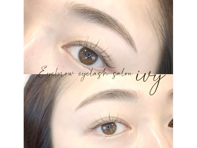 Eyebrow eyelash salon ivy