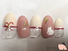 ヘラー 渋谷(HERA)/お正月　和柄　干支ネイル