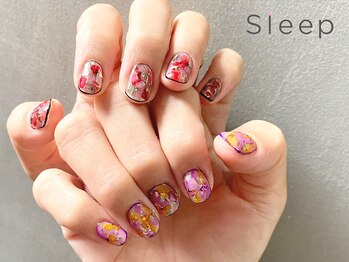 スリープ 中目黒(Sleep nakameguro)/アートネイル/hiromi