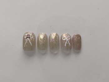 ユノ フィオーレ(Juno fiore)/ミラーリボンネイル