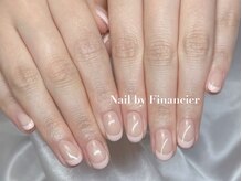 フィナンシェ(Financier)/ヌーディーフレンチネイル