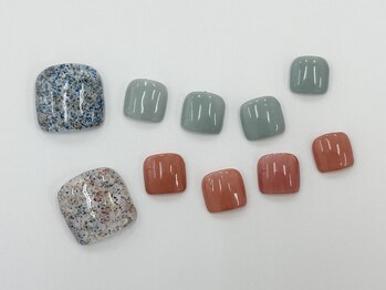 ネイルサロン クイール 小山店(NAIL SALON QUILL)/シェル＆ワンカラー