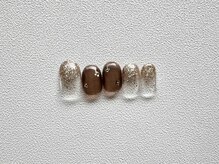 ツーバイ マックスビューティー 下北沢(2by MAX BEAUTY)/ホロ花デザイン　¥6600