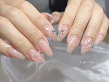 ロコネイル(Loko nail)/リボンネイル