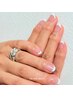 ≪OPEN記念≫【HAND】フレンチネイル<クリアベース>（60分／¥6,000→¥4,600）