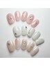 【大人女子おすすめ】上品デザインネイル￥7500⇒￥7000