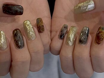 ネイル アトリエ フイユ イセサキ(Nail atelier Feuill isesaki)/design full