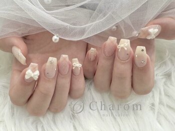 チャロム(Charom)の写真/チビ爪さんも可愛く！定額/持ち込み/し放題好きなネイルを★ハイセンスdesignで注目の的間違いなし♪