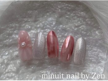 ミニュイネイルバイゼン(minuit nail by Zen)/【hand】定額デザインコース